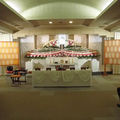 まちの葬儀やさんで葬儀を行なった写真