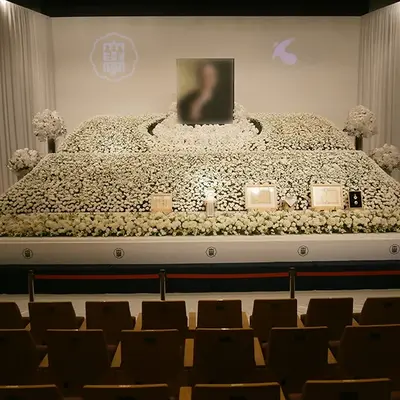 まちの葬儀やさんで葬儀を行なった写真