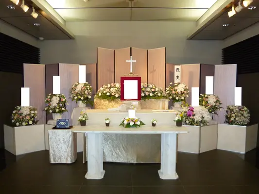 株式会社想心セレモニー(目黒店)で葬儀を行なった写真