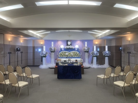 南多摩斎場で葬儀を行なった写真