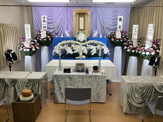 多摩福祉葬祭で葬儀を行なった写真