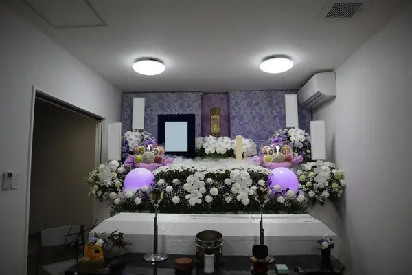 正縁ホール 国分寺で葬儀を行なった写真