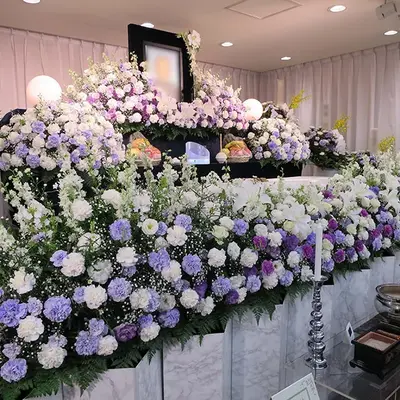 としまフューネスで葬儀を行なった写真