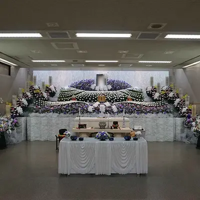 としまフューネスで葬儀を行なった写真