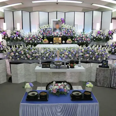 としまフューネスで葬儀を行なった写真