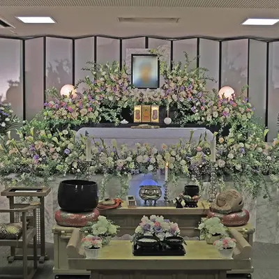 としまフューネスで葬儀を行なった写真