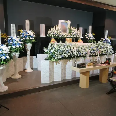 としまフューネスで葬儀を行なった写真