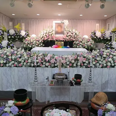 としまフューネスで葬儀を行なった写真