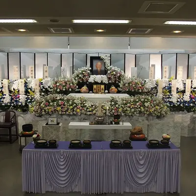 としまフューネスで葬儀を行なった写真