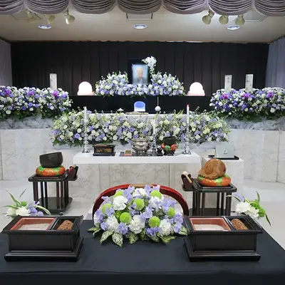 としまフューネスで葬儀を行なった写真