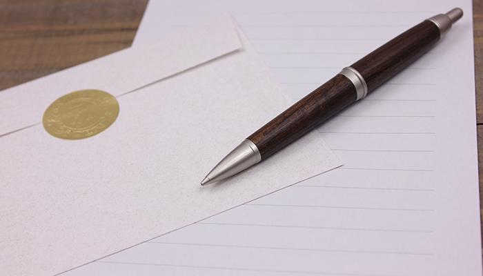 世界にひとつだけの「オリジナル会葬礼状」