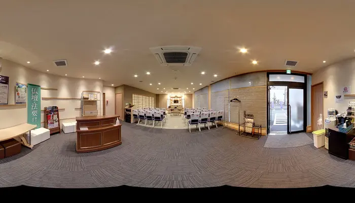 小さなお葬式 大津御殿浜ホールで葬儀を行なった写真