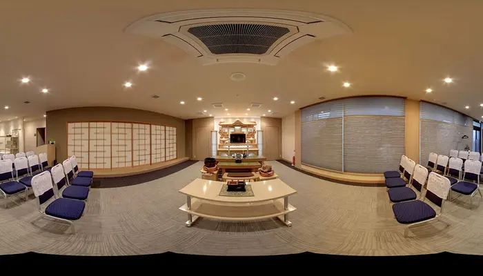 小さなお葬式 大津御殿浜ホールで葬儀を行なった写真