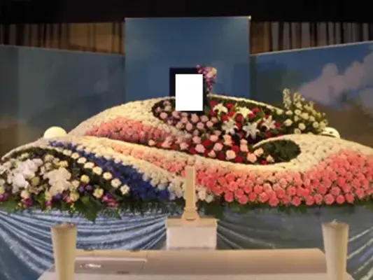 ファミリー福祉セレモニーで葬儀を行なった写真