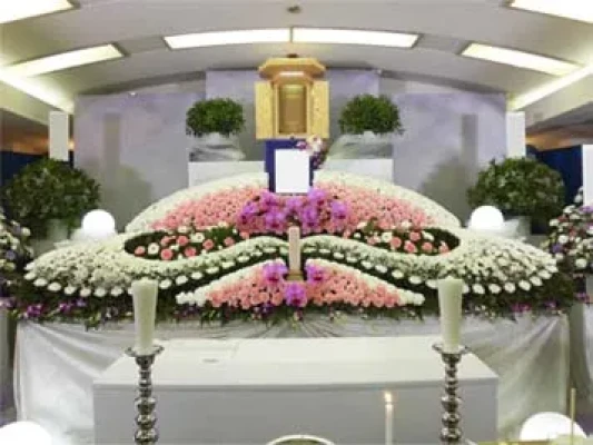 ファミリー福祉セレモニーで葬儀を行なった写真