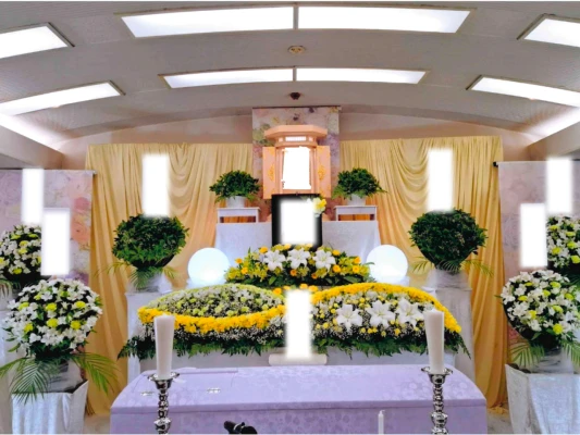 ファミリー福祉セレモニーで葬儀を行なった写真