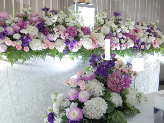 花屋のお葬式で葬儀を行なった写真