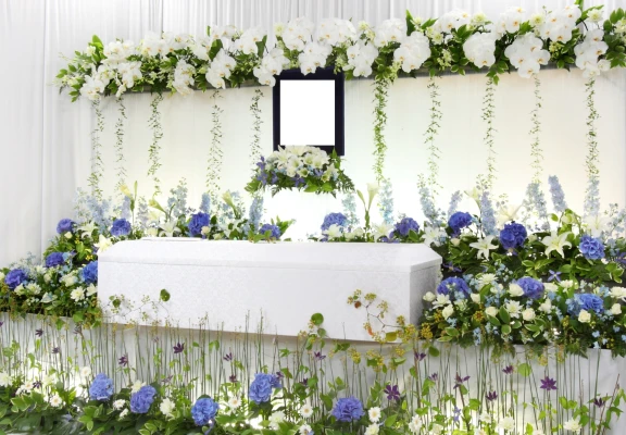 花屋のお葬式で葬儀を行なった写真