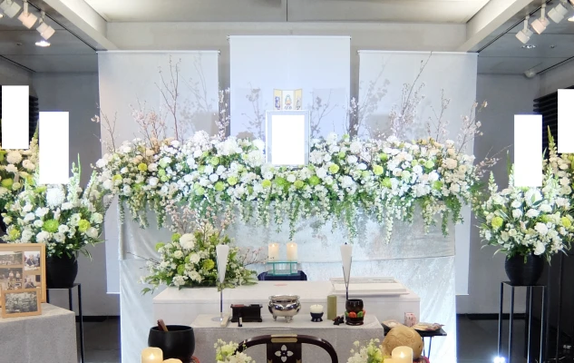 花屋のお葬式で葬儀を行なった写真