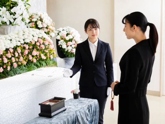 マキノ祭典で葬儀を行なった写真
