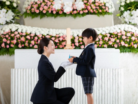 マキノ祭典で葬儀を行なった写真