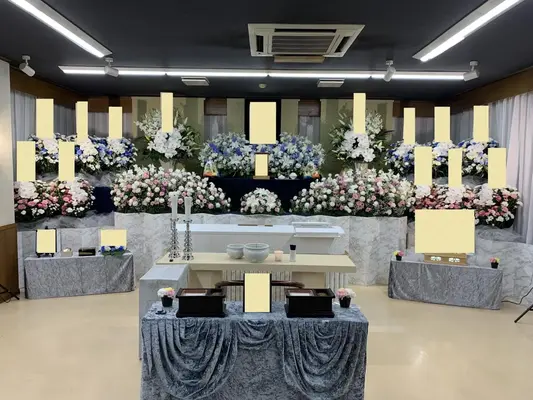 三寶寺 寶亀閣斎場で葬儀を行なった写真