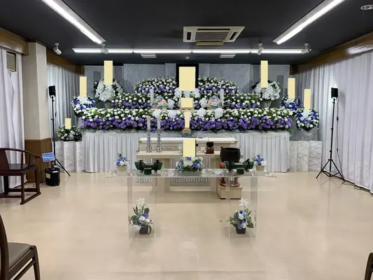 三寶寺 寶亀閣斎場で葬儀を行なった写真