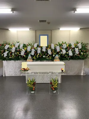 長命寺 東高野会館で葬儀を行なった写真