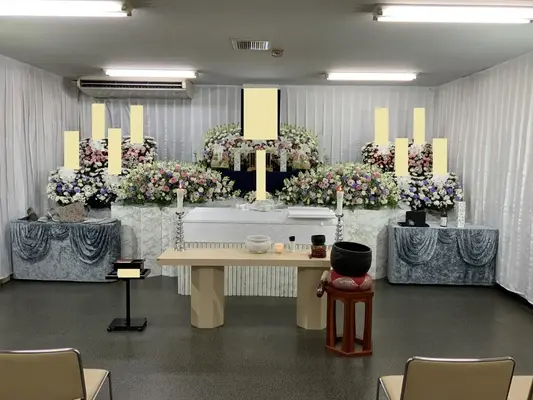 長命寺 東高野会館で葬儀を行なった写真