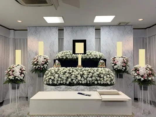 長命寺 東高野会館で葬儀を行なった写真