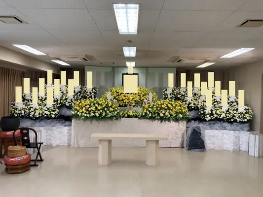 妙福寺 本應院で葬儀を行なった写真