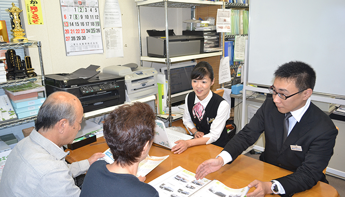 お客様主導の打合せ