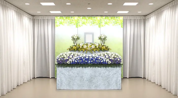 まごころ葬儀 やまなかで葬儀を行なった写真