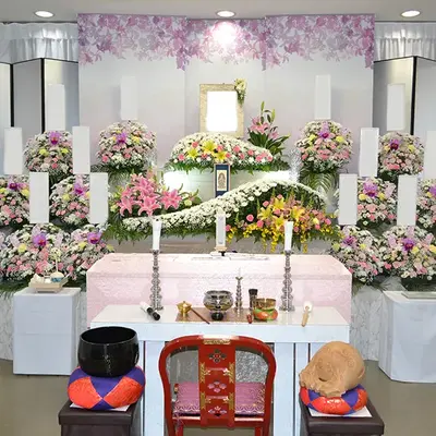 まごころ葬儀 やまなかで葬儀を行なった写真