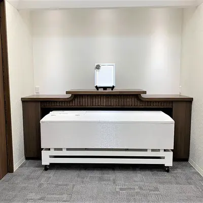 溝口祭典(こすもす会館)で葬儀を行なった写真