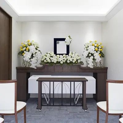 溝口祭典(こすもす会館)で葬儀を行なった写真