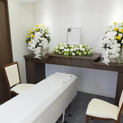 溝口祭典(こすもす会館)で葬儀を行なった写真