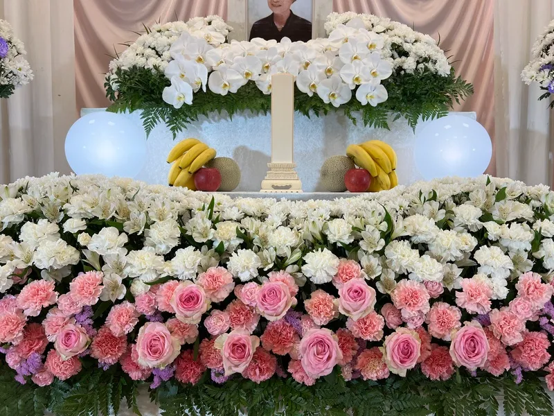 町屋斎場にて6名の家族葬