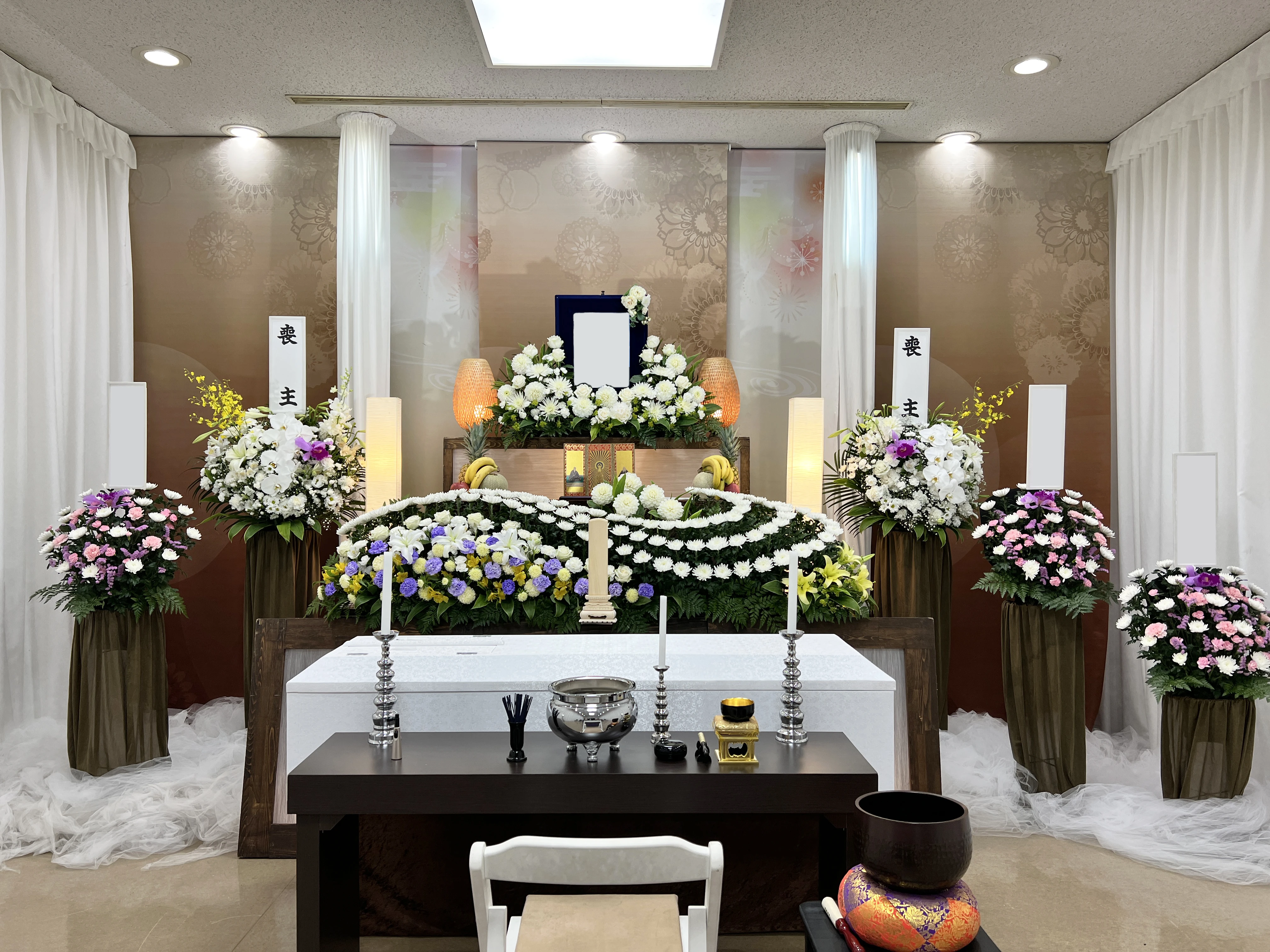 旬菜亭弐番館にて40名の一日葬