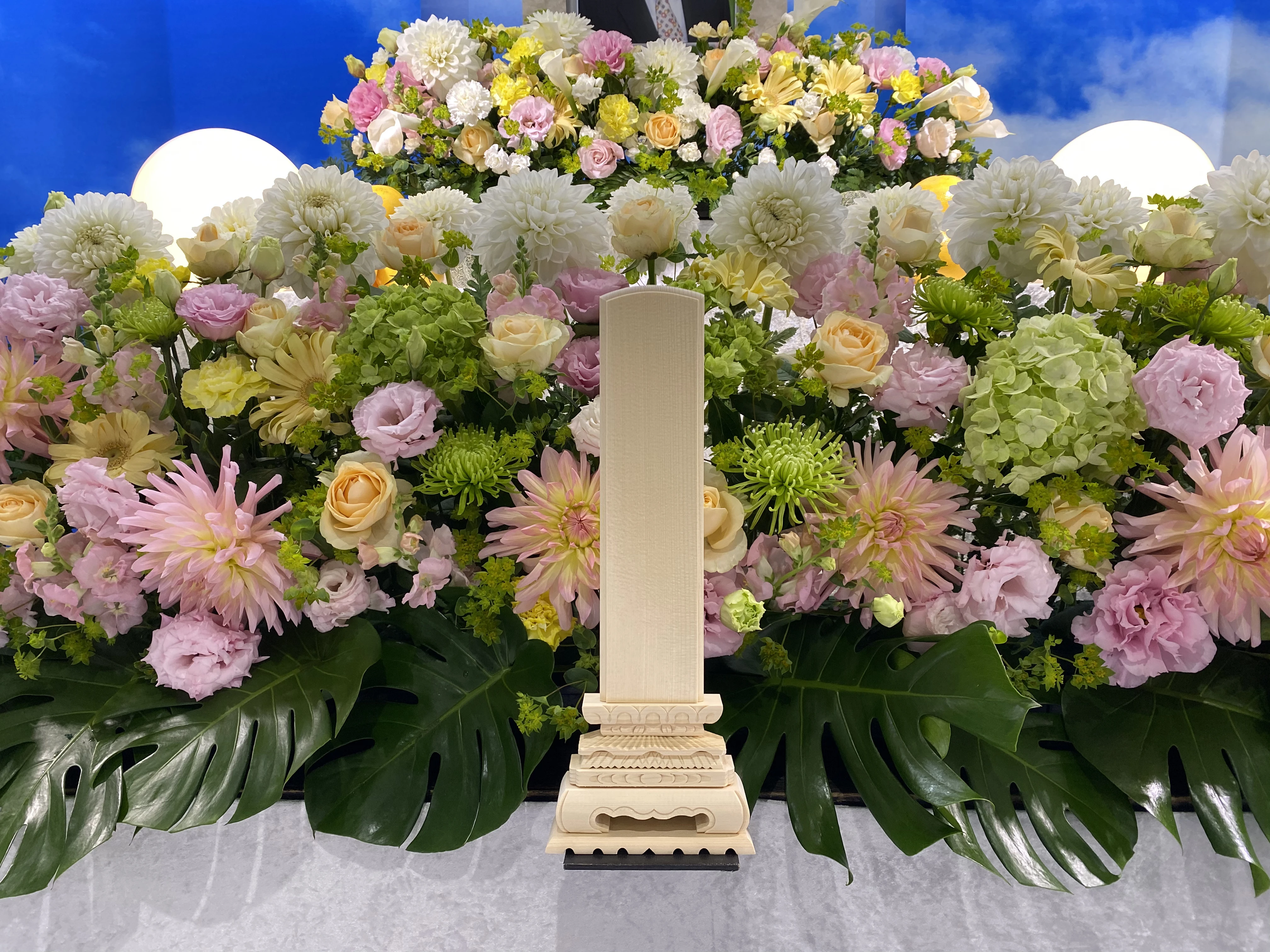 統美にて30名の家族葬