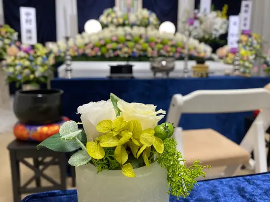 メモリアルプランナーみはし／東京ショールームで葬儀を行なった写真