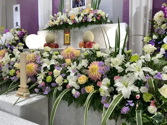 メモリアルプランナーみはし／東京ショールームで葬儀を行なった写真