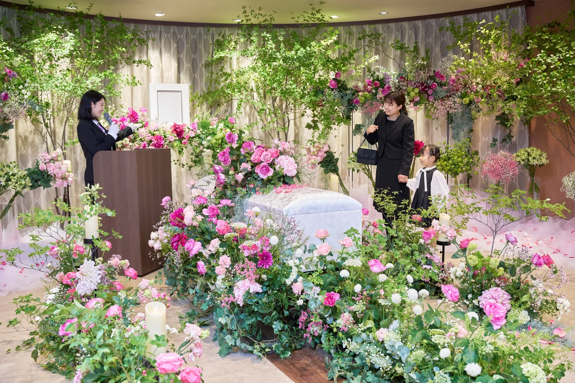 沢山の会葬者にも対応一般葬プラン