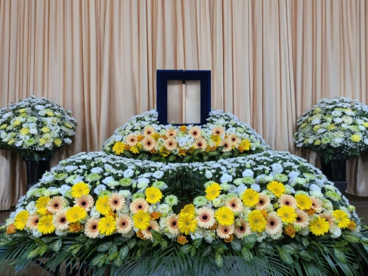 家族葬の彩華で葬儀を行なった写真