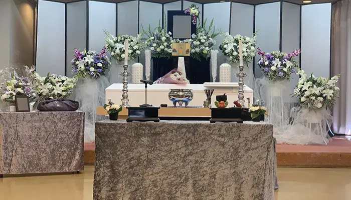 ゆいまーるで葬儀を行なった写真