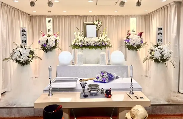 ゆいまーるで葬儀を行なった写真