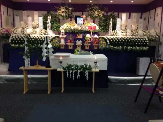 ゆいまーる稲城支店で葬儀を行なった写真
