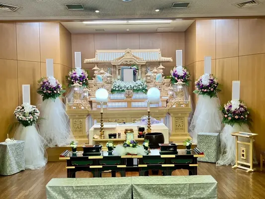 ゆいまーるで葬儀を行なった写真