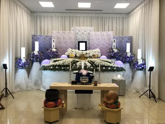 シンワで葬儀を行なった写真