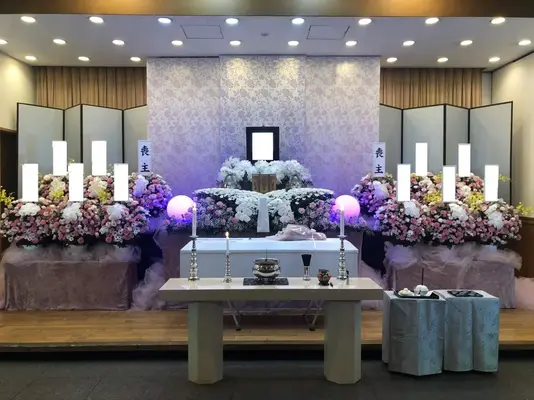 シンワで葬儀を行なった写真